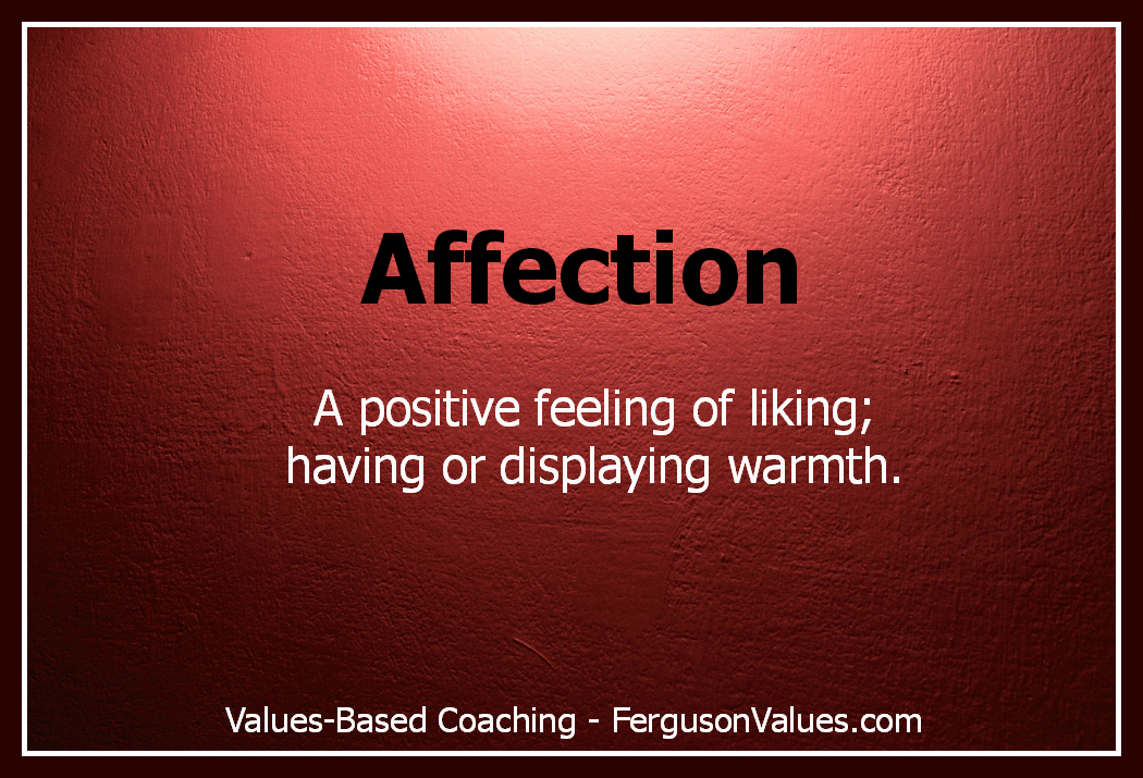 The Value Of Affection In Marriage Ferguson Values