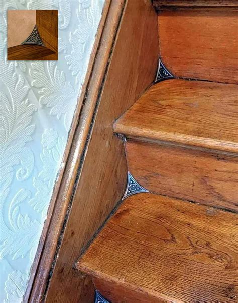 These Stair Dust Corners Somewhere From Victorian Era To Prevent Dust From Accumulating In The