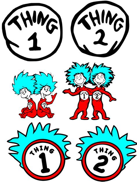 Thing 1 And Thing 2 Printable Printable Word Searches