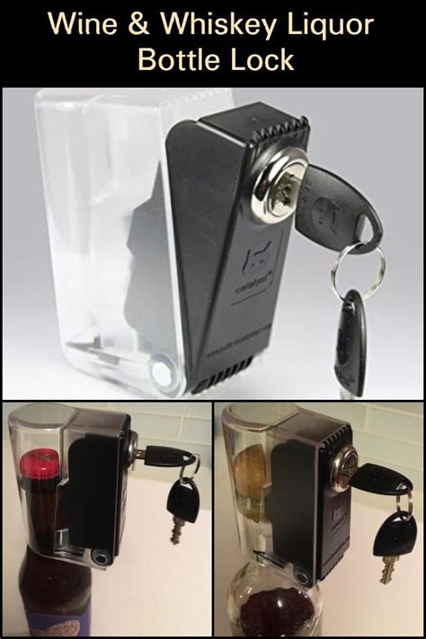 This Bottle Lock Fits Just About Any Wine Spirits Bottle And Neatly