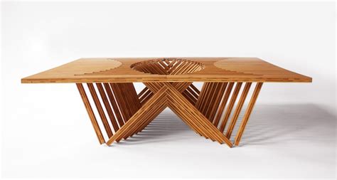 This Folding Bamboo Table Will Instantly Elevate Your Living Room Sharp Magazine