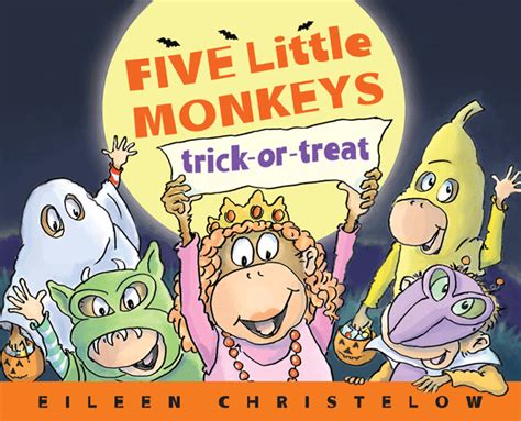 This Free Books Five Little Monkeys Trick Or Treat A Five Little