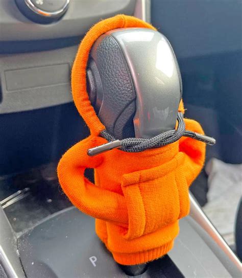 This Gear Shift Knob Hoodie Sweatshirt For Your Car Keeps Your Shifter Nice And Toasty Through