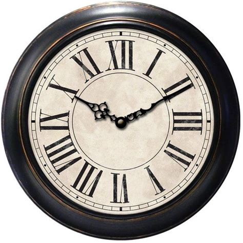 This Handsome Decorative Home 18 Classic Roman Numeral Wall Clock