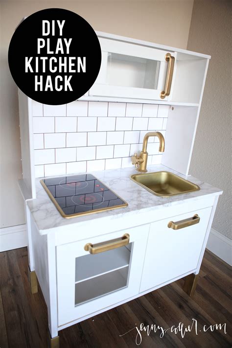 This Is The Most Beautiful Play Kitchen Of All Time Diy Play Kitchen