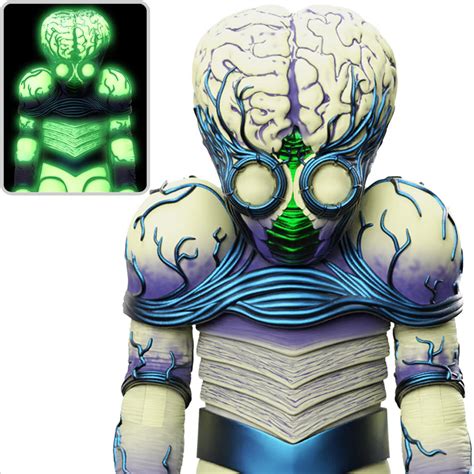 This Island Earth Ultimates Metaluna Mutant Blue Glow 7 Inch Action Figure