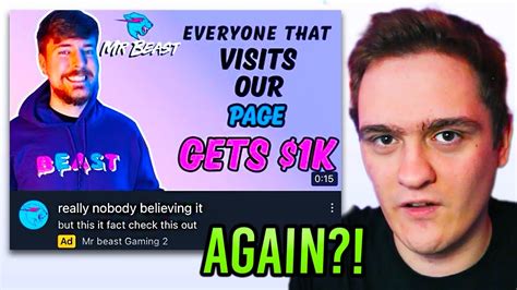 This Mrbeast Ad Is A Scam Youtube