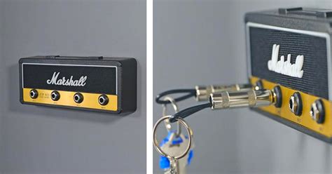 This Wall Mounted Marshall Amplifier Key Holder Is Perfect For Musicians