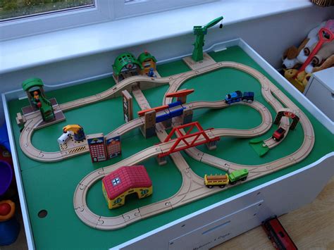 This Wooden Train Set Will Drive You Round The Bend Literally