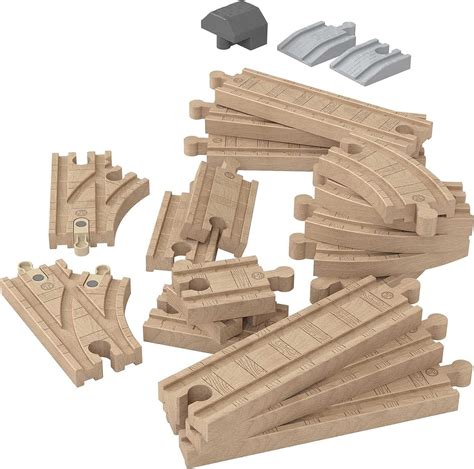 Thomas Friends Wooden Railway Track Set Expansion Clackety Track Pack