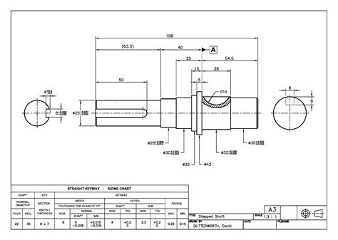 Threaded Shaft Drawing At Kurt Carter Blog