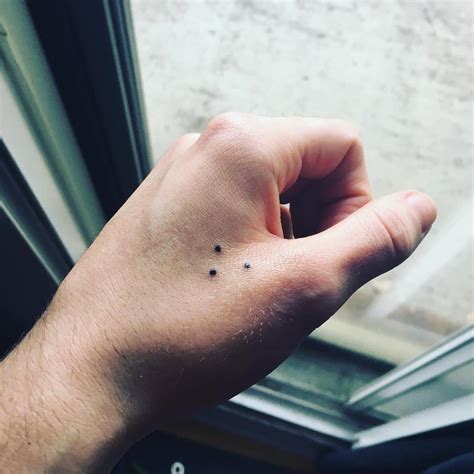 Three Dots Tattoo Meaning 15 Dot Tattoo Meaning Dot Tattoos Three