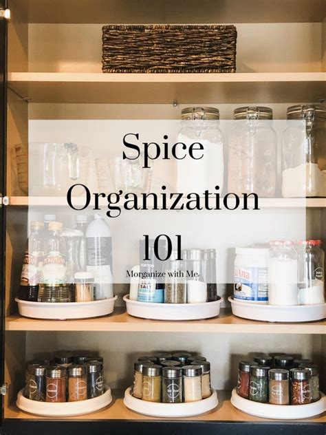 Three Practical Tips For Organizing Spices Beautifully Spice