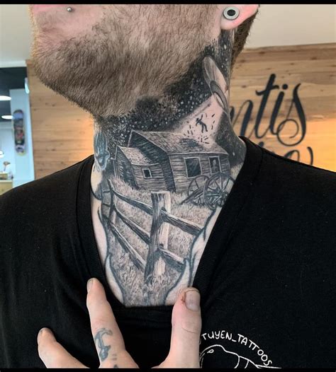 5 Bold Throat Tattoo Ideas for Men