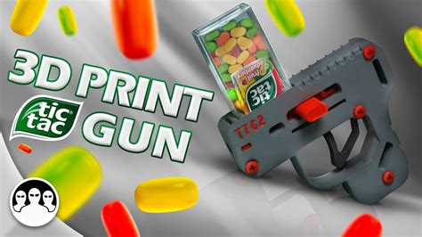 Tic Tac Gun 3D Printing And Assembly Youtube