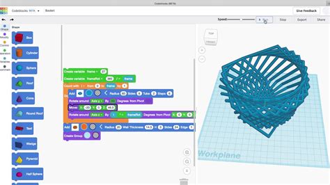 Tinkercad Codeblocks