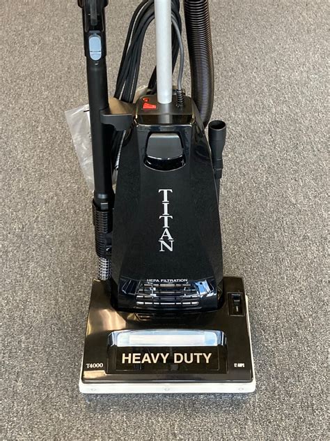 Titan Heavy Duty Vacuum T4000 2 Commercial Upright White Vacuum