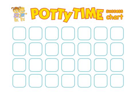 Toddler Potty Chart Printable