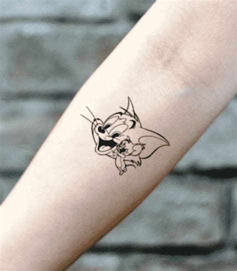 Tom and Jerry Tattoo Designs for Cartoon Fans