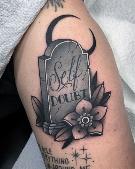 Tombstone Tattoo Done By Selina C Selinactattoo In 2020 Neo