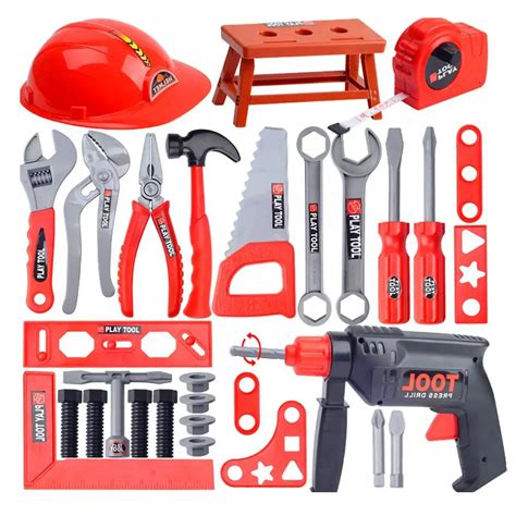 Toolbox Set Simulation Repair Tools Children Toys For Less