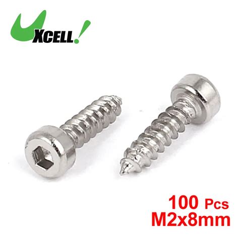 Tools Home Improvement Nails Screws Fasteners Uxcell100 Pcs 6Mm