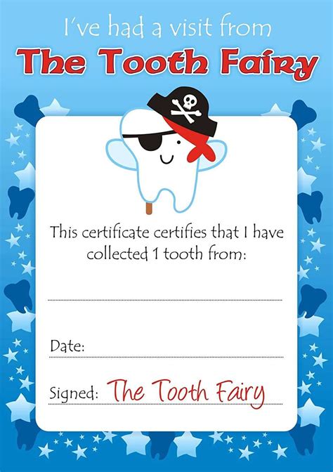 Tooth Fairy Letter Printables