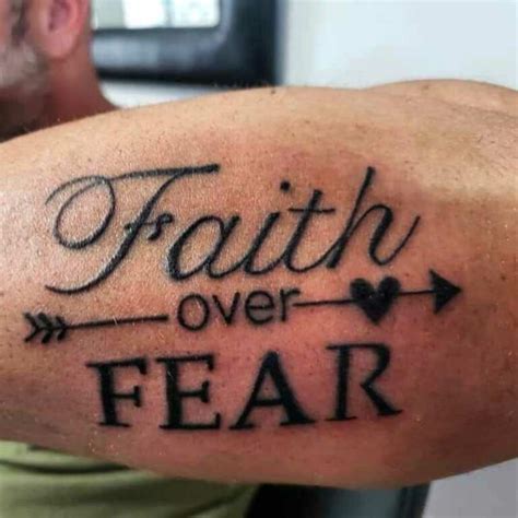 Top 10 Faith Over Fear Tattoo Ideas Meanings And Inspirations