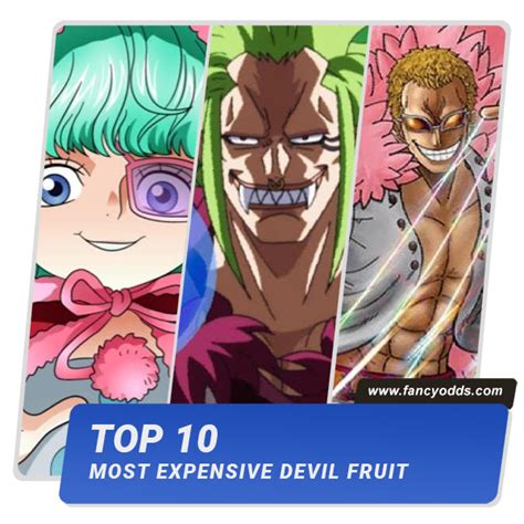 Top 10 Most Expensive Devil Fruit Most Powerful Devil Fruits In One