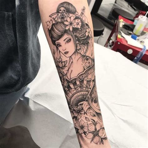 Top 109 Best Geisha Tattoo Ideas 2021 Inspiration Guide