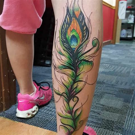 Top 109 Best Peacock Feather Tattoo Ideas 2021 Inspiration Guide