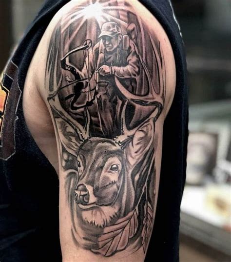 Top 15 Deer Hunting Tattoo Ideas And Designs Petpress