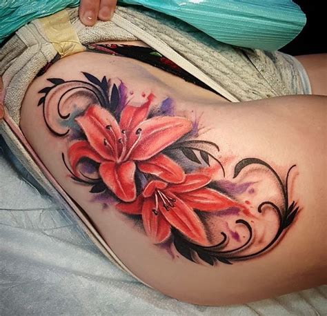 Top 30 Lily Tattoos Beautiful Lily Tattoo Designs Ideas