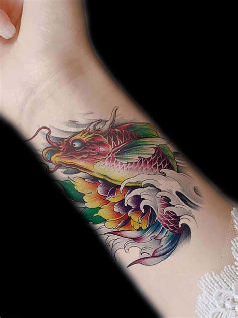 Top 47 Koi Dragon Tattoo Ideas 2021 Inspiration Guide Koi Dragon Tattoo Koi Dragon Dragon