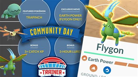 Top 5 Tips To Maximize Shiny Trapinch Community Day Earth Power Shiny