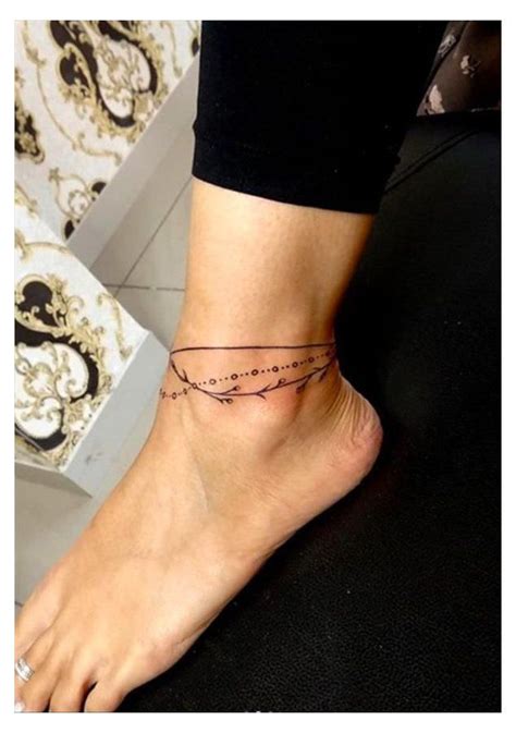 Top 75 Anklet Tattoo Designs Latest In Cdgdbentre