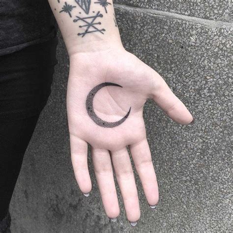 Top 76 Moon Tattoo On Hand Best In Coedo Com Vn