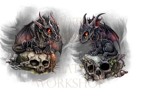 Top 77 Dragon And Skull Tattoo Super Hot In Coedo Com Vn