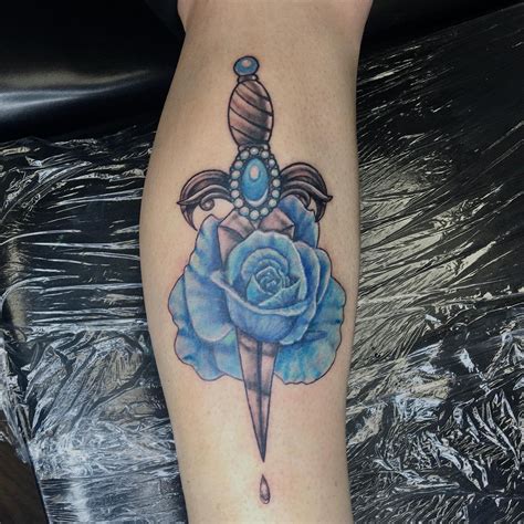 Top 81 Best Blue Rose Tattoo Ideas 2021 Inspiration Guide