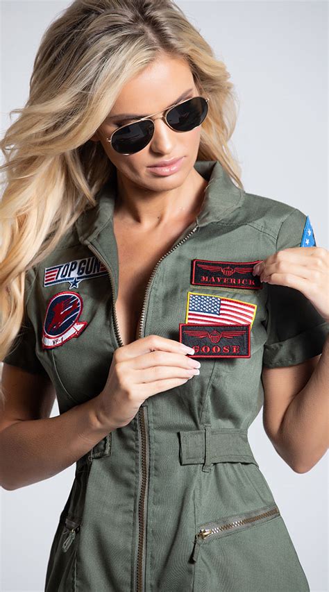 Top Gun Female Flight Suit Inspired Outfit