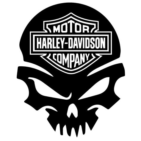 Top Populer Harley Davidson Logo Skull