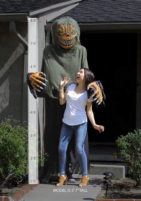 Towering Terror Pumpkin Costume For Adults