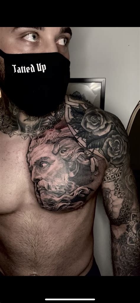 Trap Shoulder Tattoos For Men