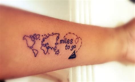 Travel Tattoos That Will Make You Keep Traveling Edreams