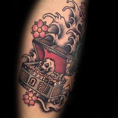 7 Unique Treasure Chest Tattoo Designs