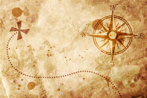 Treasure Map Background Free