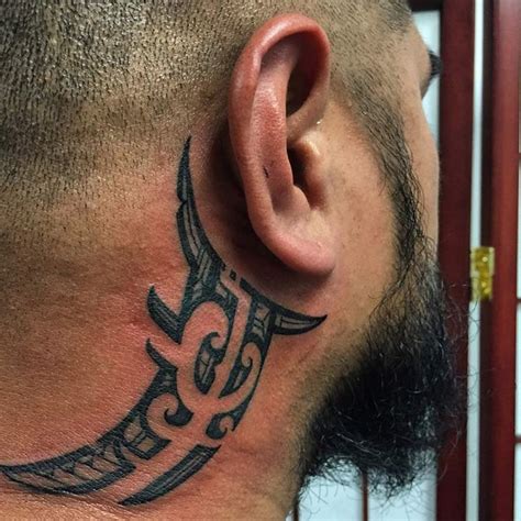 7 Tribal Neck Tattoo Designs to Try