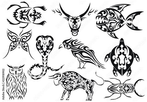 Animal Tribal Tattoo Designs and Their Symbolic Meanings