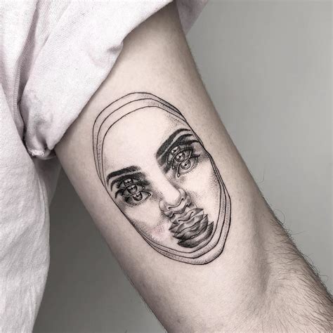 Trippy Optical Illusion Tattoos By Mexican Artist Yatzil Elizalde