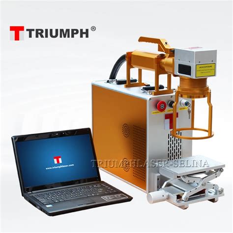 Triumph Hand Held Fiber Laser Marking Machine 20W 30W Portable Metal Laser Engraving Machine